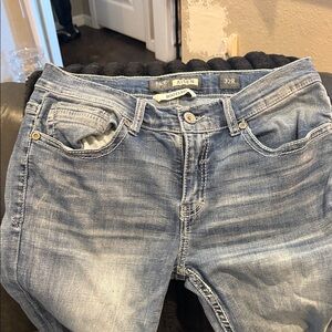 Alden Men's Blue Boot Cut Jeans